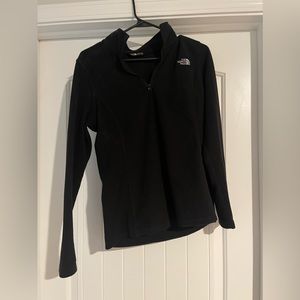 North Face 1/4 zip fleece pullover